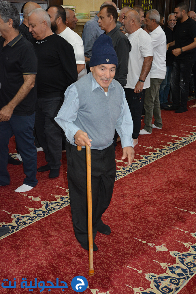 حفل لتوديع حجاج بيت الله الحرام في جلجولية